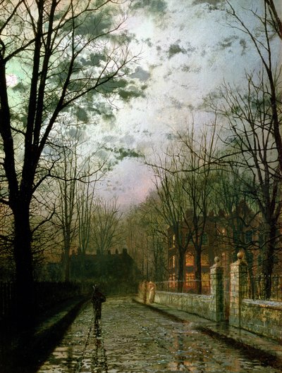 After the Shower by John Atkinson Grimshaw